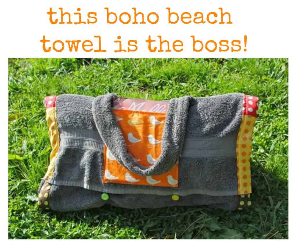 boho beach bag - my french twist