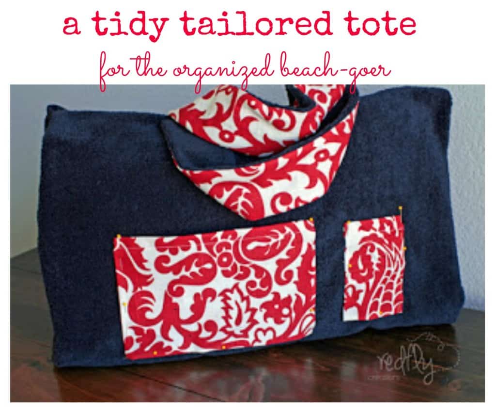 tailored beach tote - my french twist
