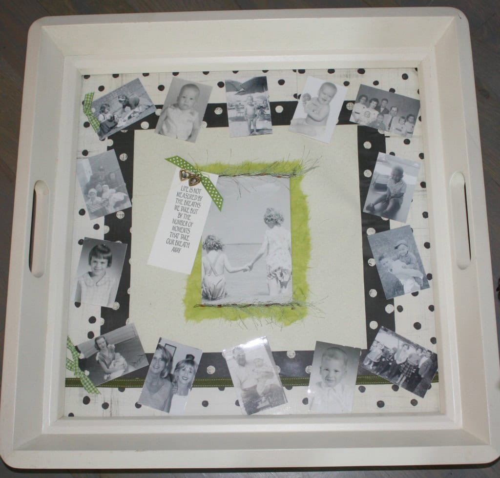 photo tray - my french twist