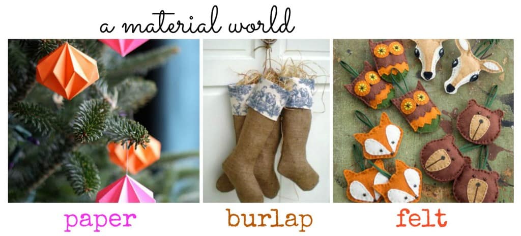 materials for christmas decorating at myfrenchtwist.com