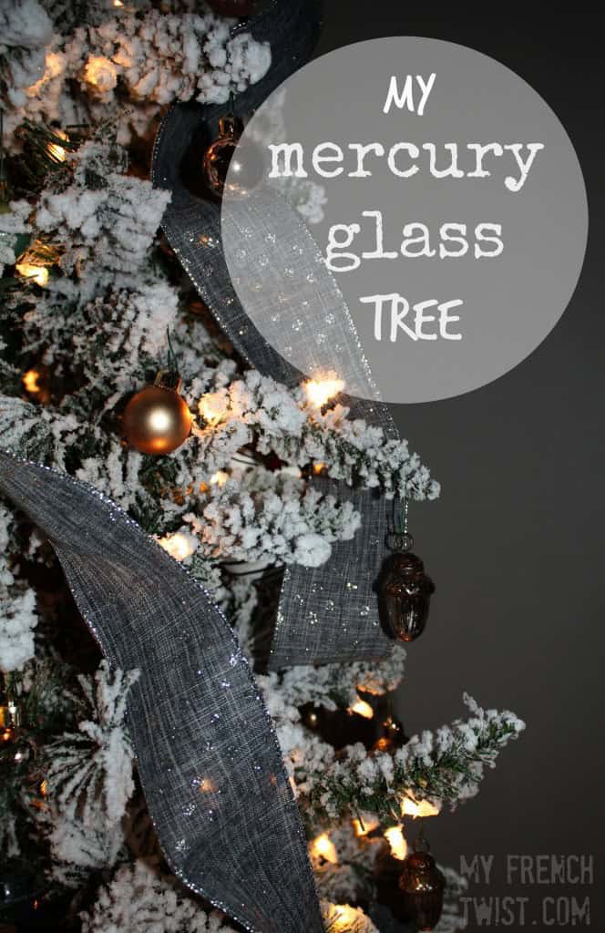 mercury glass tree - myfrenchtwist.com