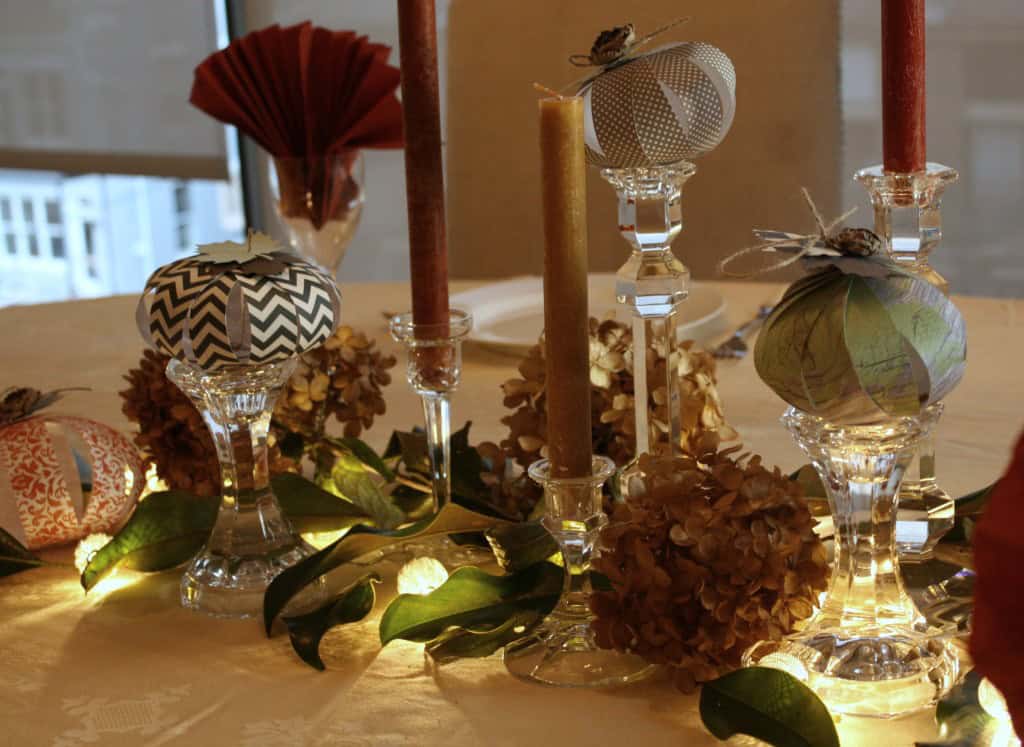 simple thanksgiving tablescape - myfrenchtwist.com