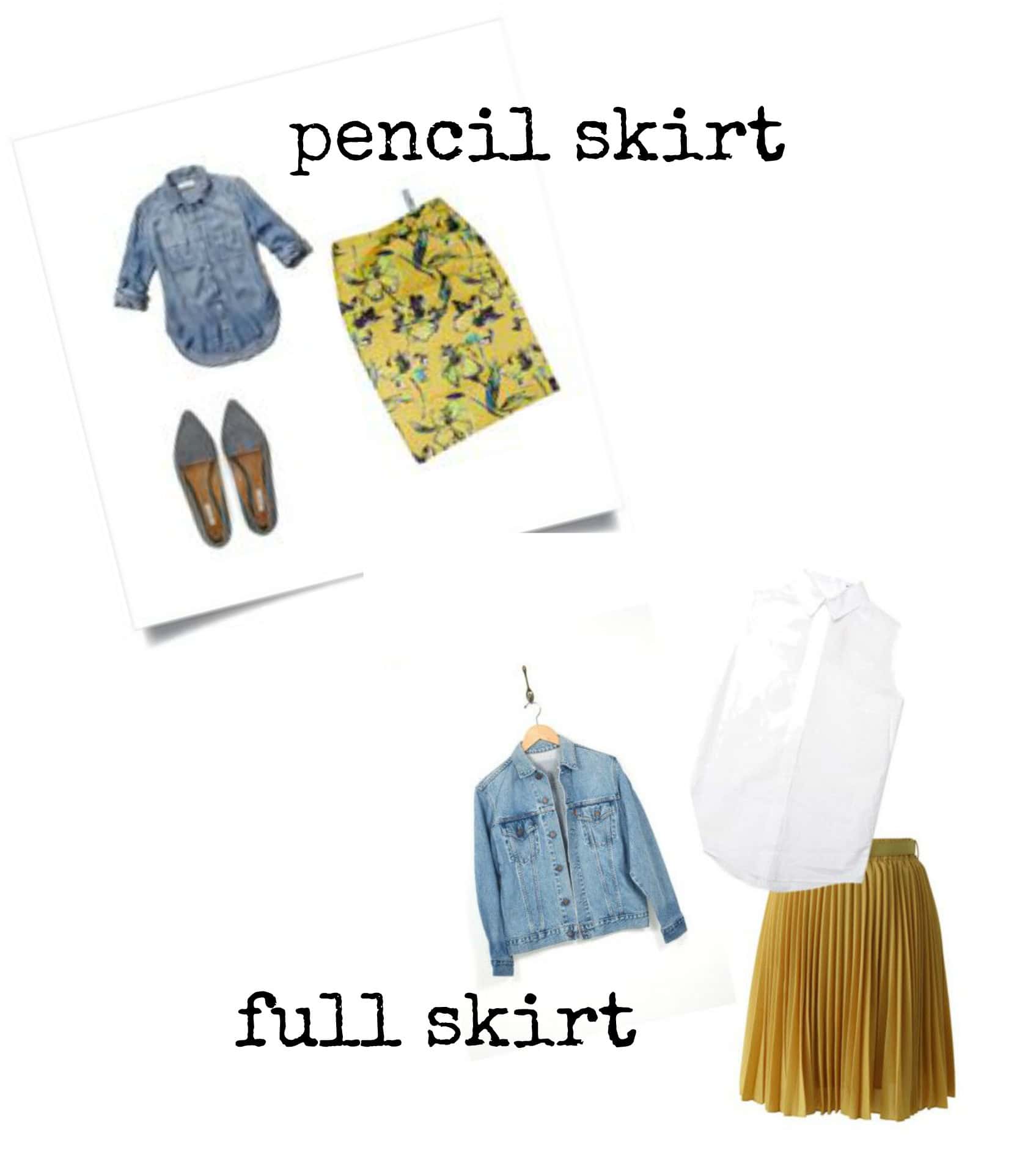 skirt silhouettes with myfrenchtwist.com