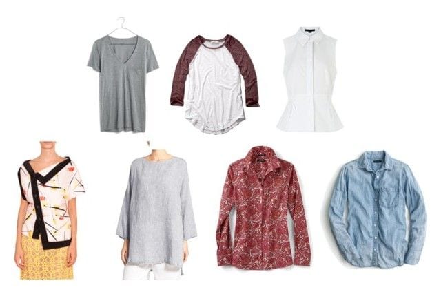 tops - capsule wardrobe - myfrenchtwist.com