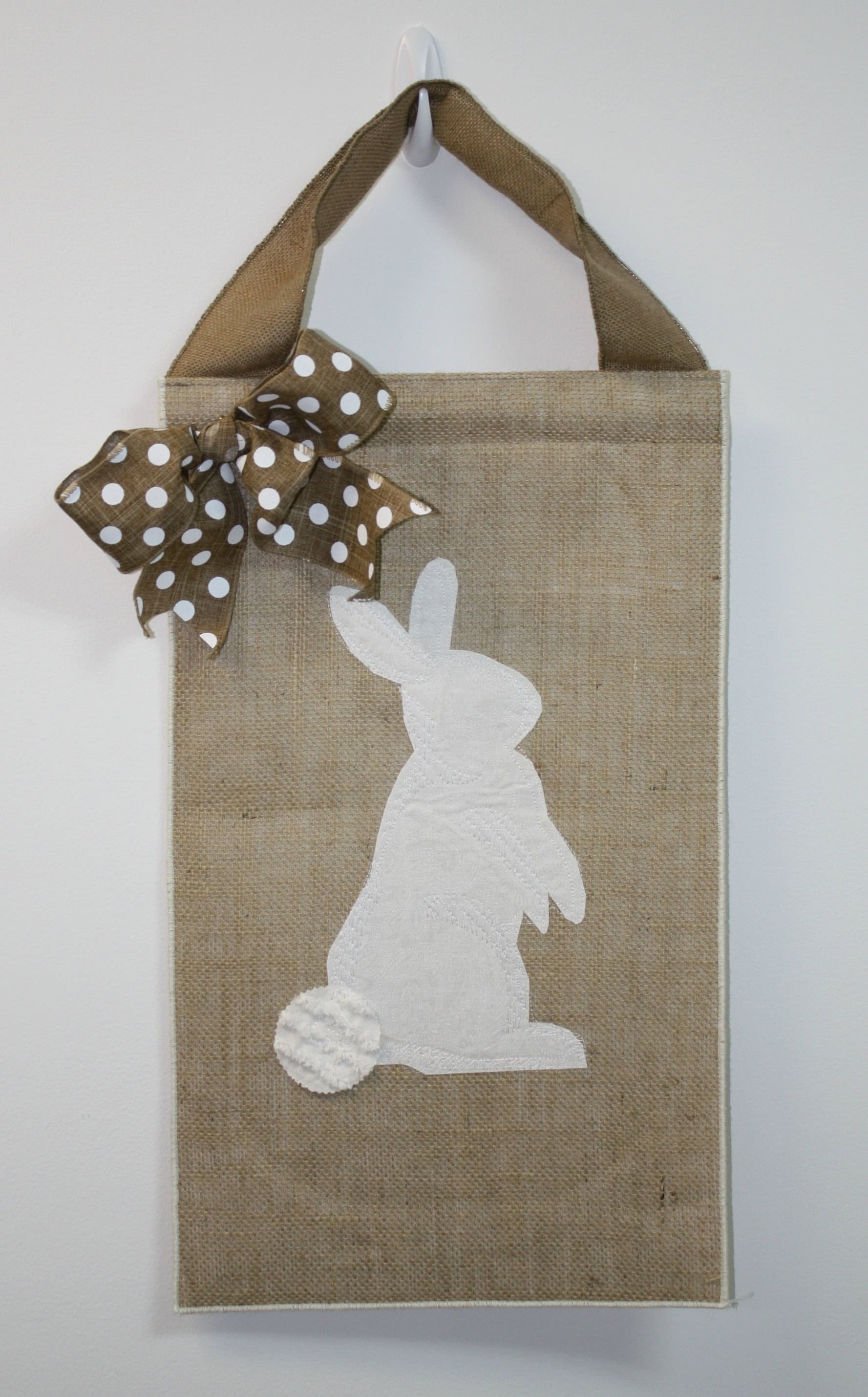 easter flag with buny - myfrenchtwist.com