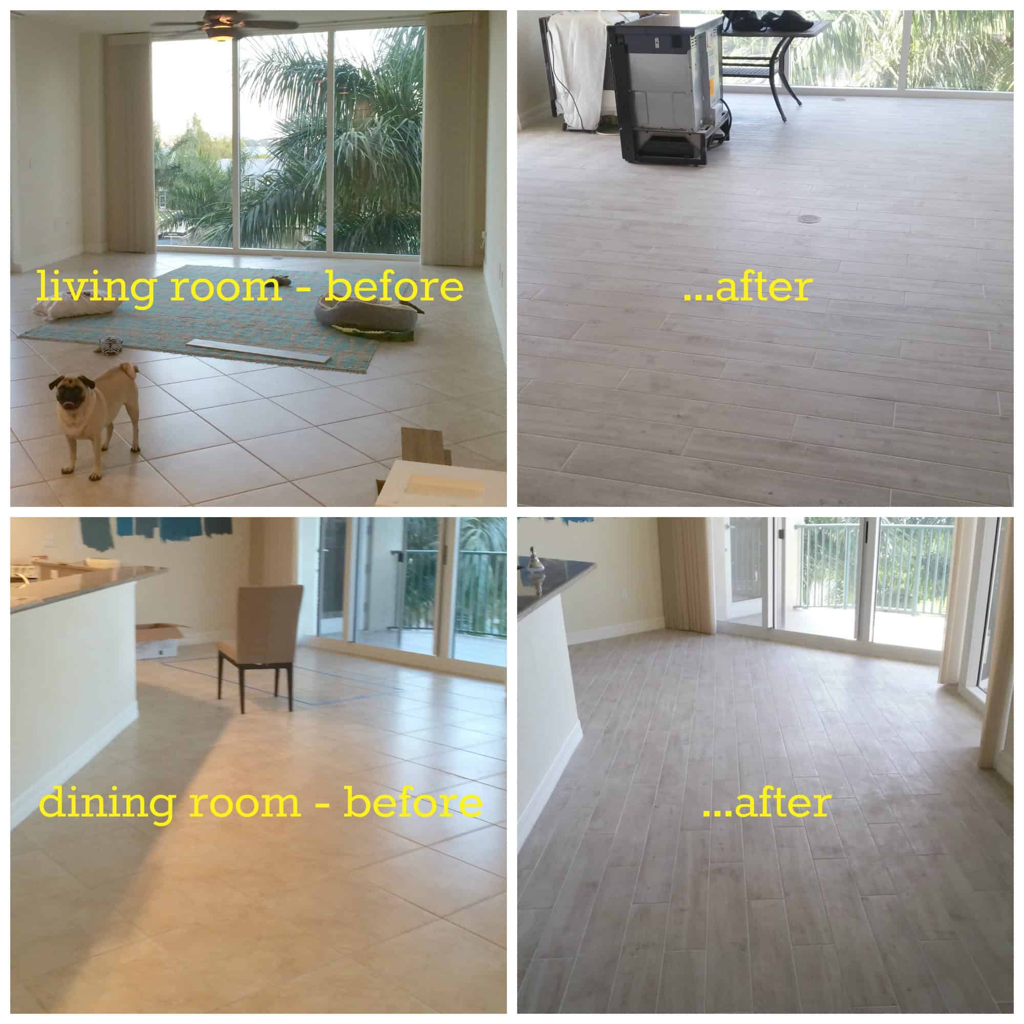 flooring - before and after - myfrenchtwist.com