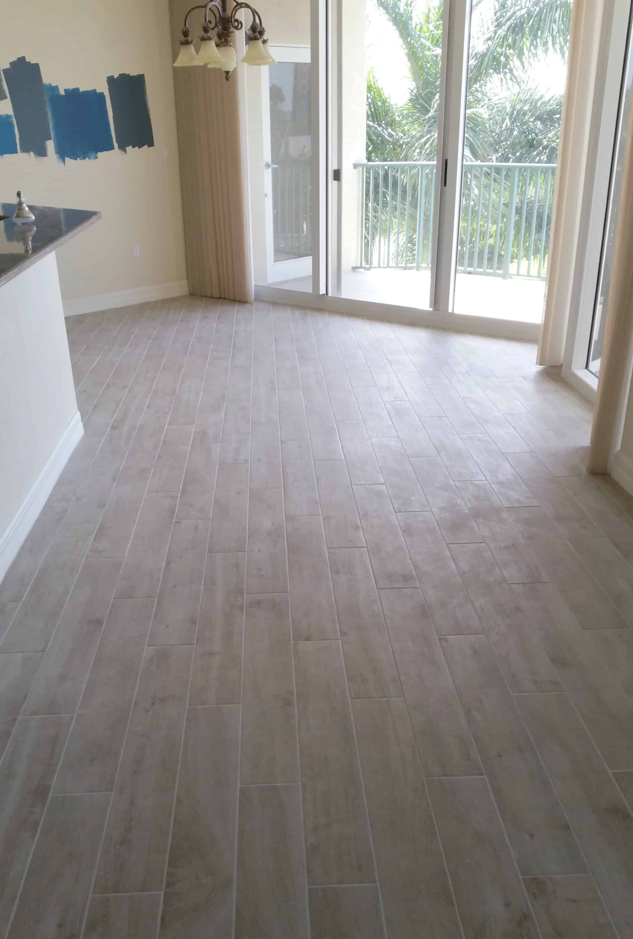 hardwood tile floor - myfrenchtwist.com