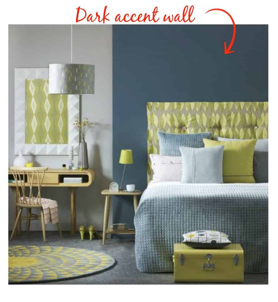 painting accent wall