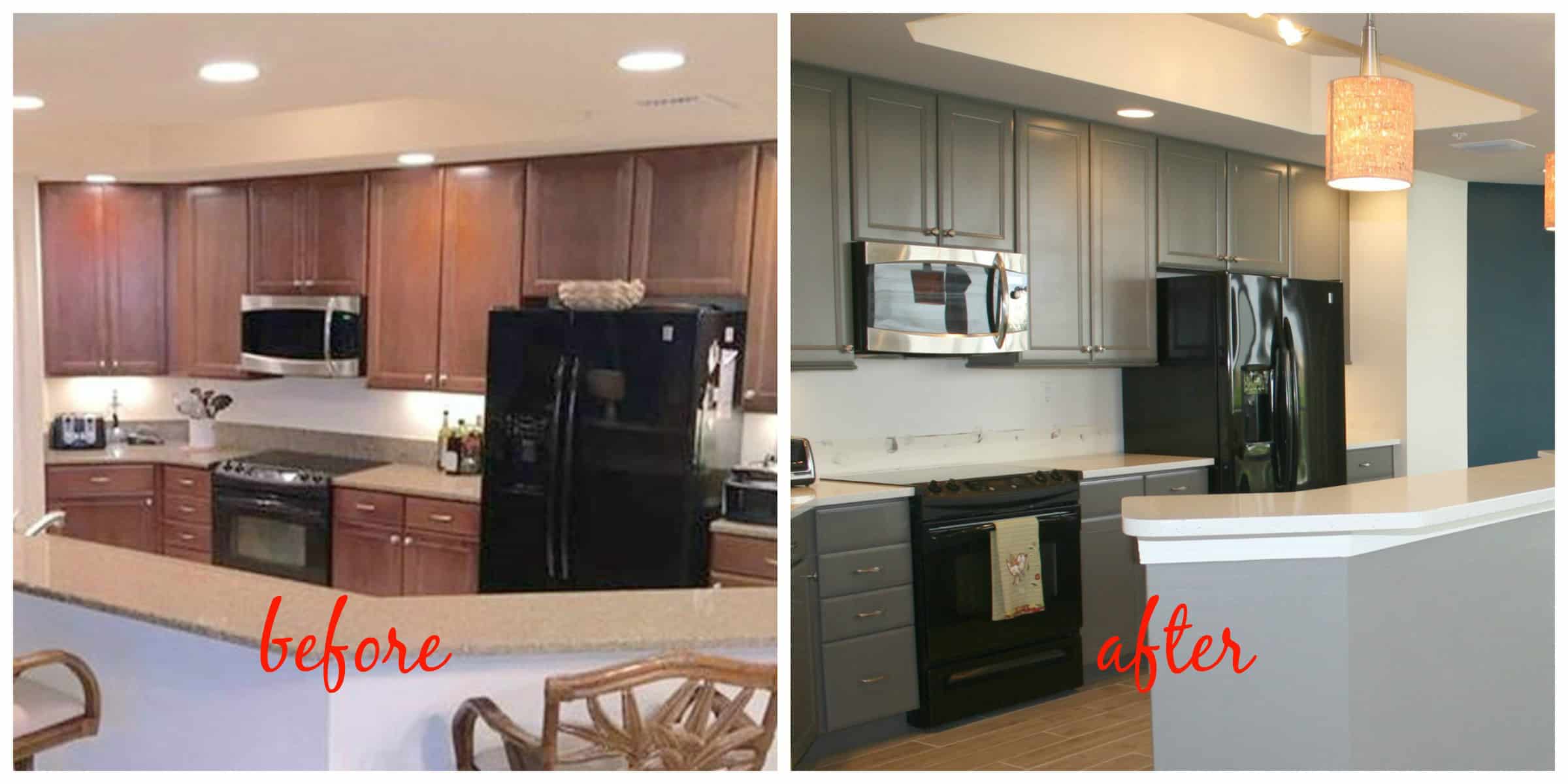 kitchen makeover - myfrenchtwist.com