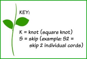 macrame table runner