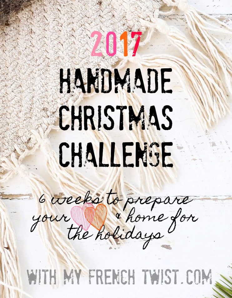 handmade christmas challenge 2017 - myfrenchtwist.com