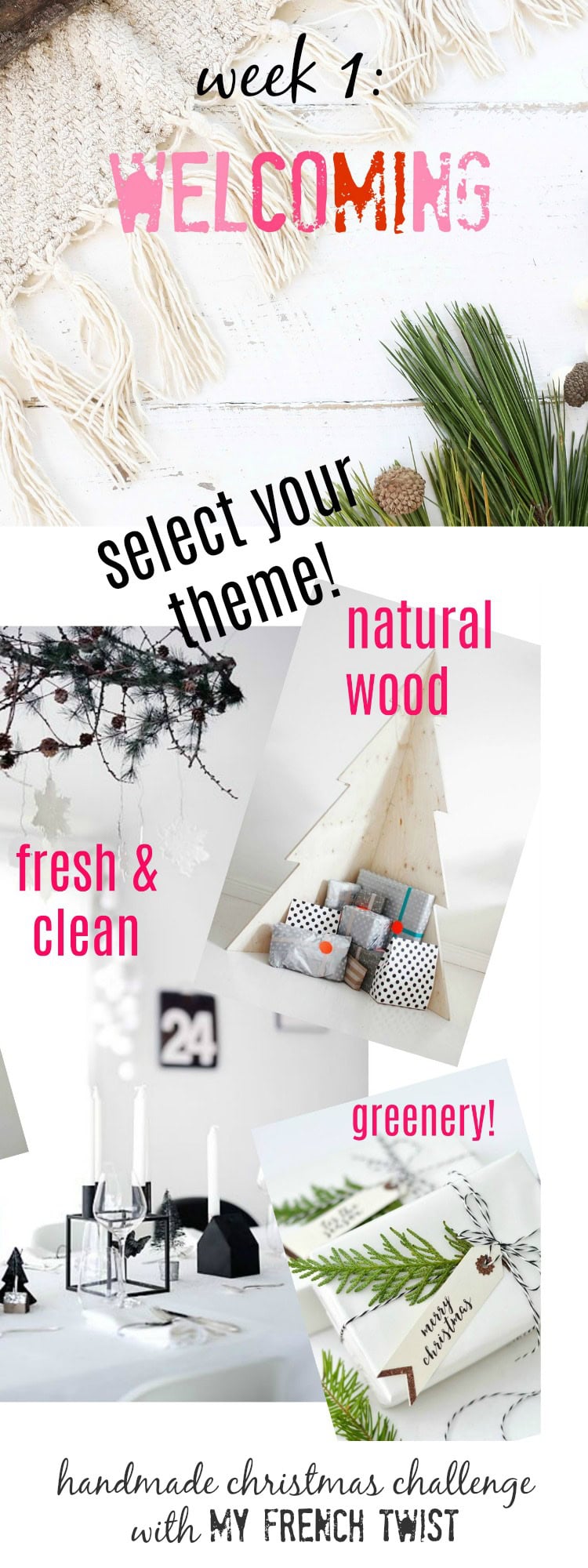 handmade christmas challenge - myfrenchtwist.com