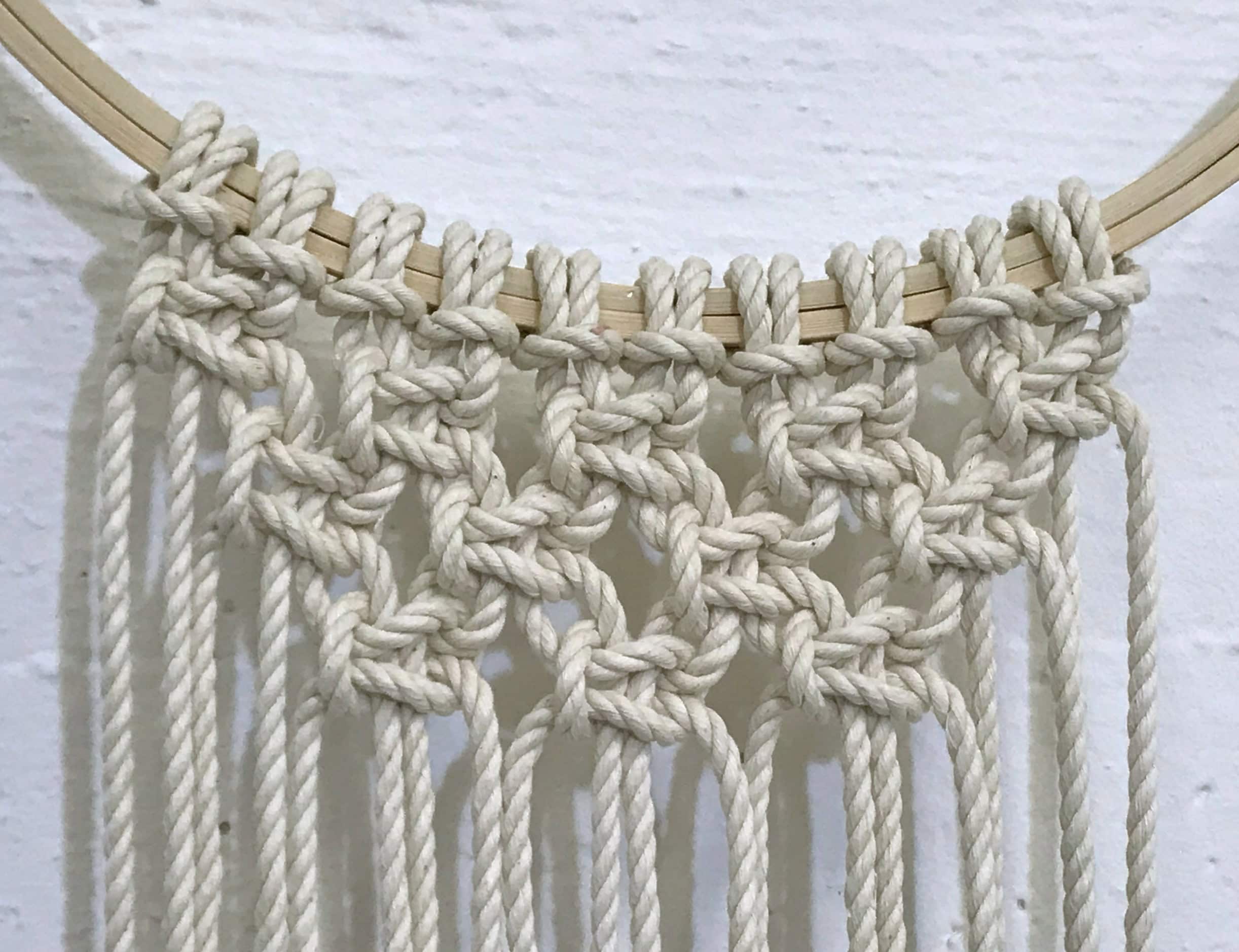 handmade christmas macrame