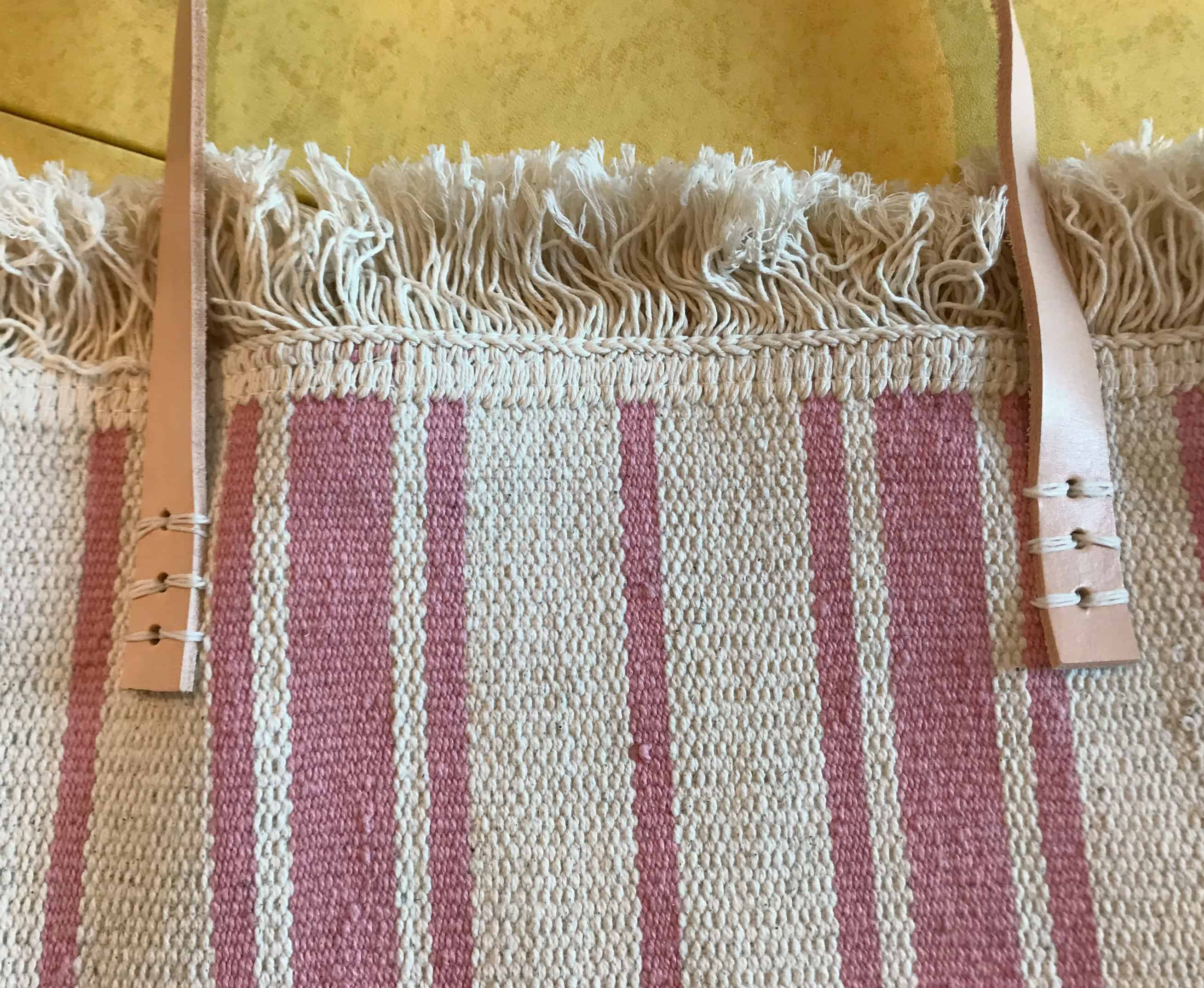 tote from Ikea rug
