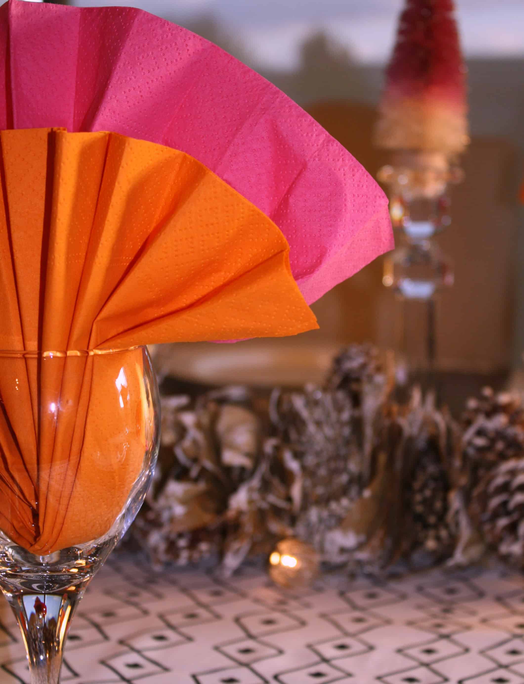 scandi christmas table