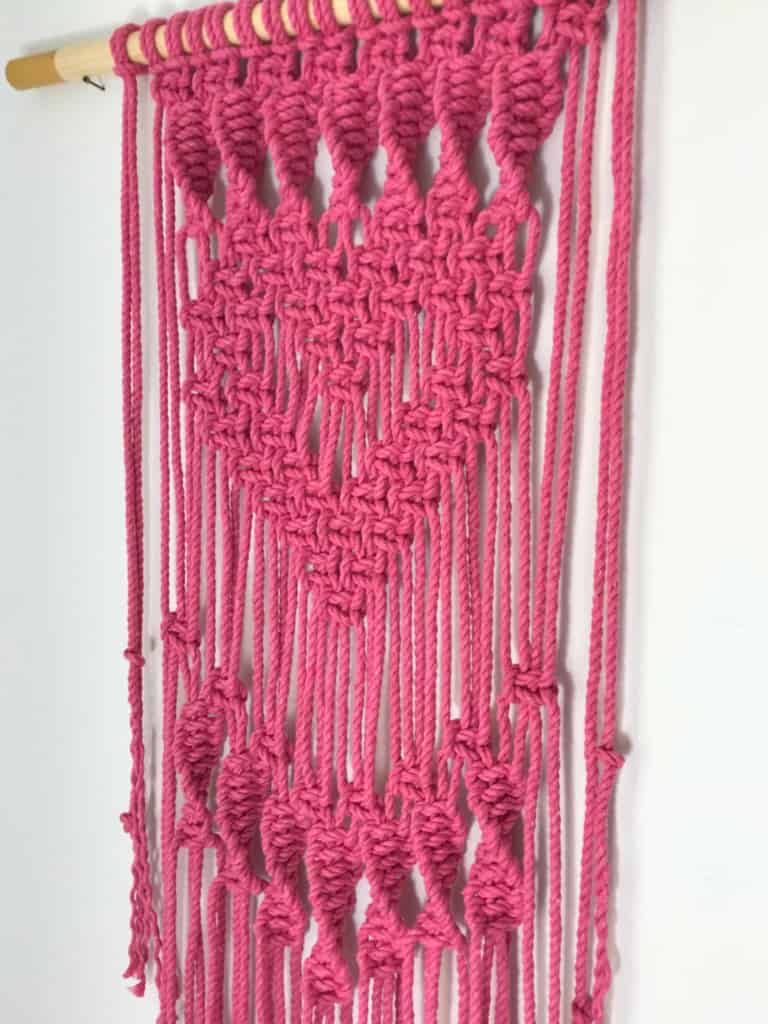 #firstMacrameKnots macrame heart