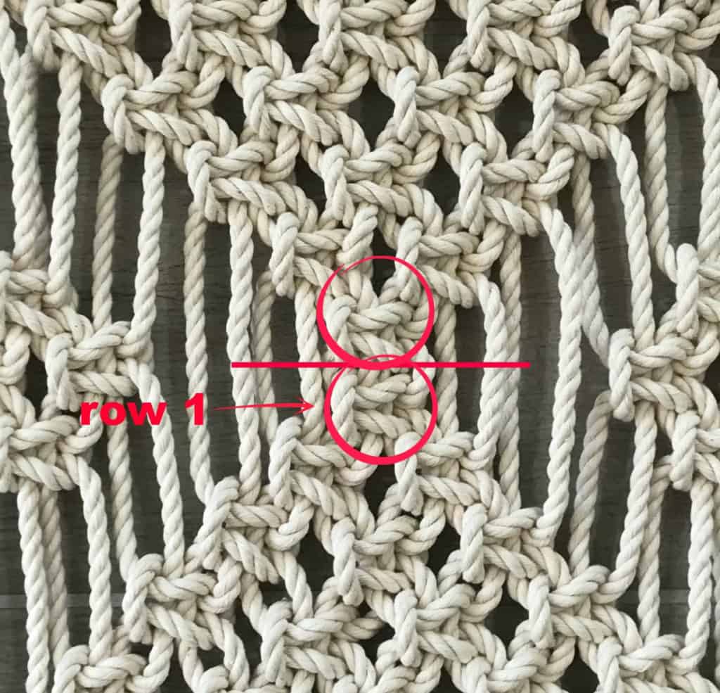 macrame table runner