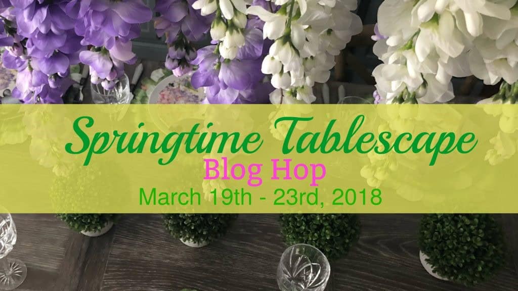spring tablescape