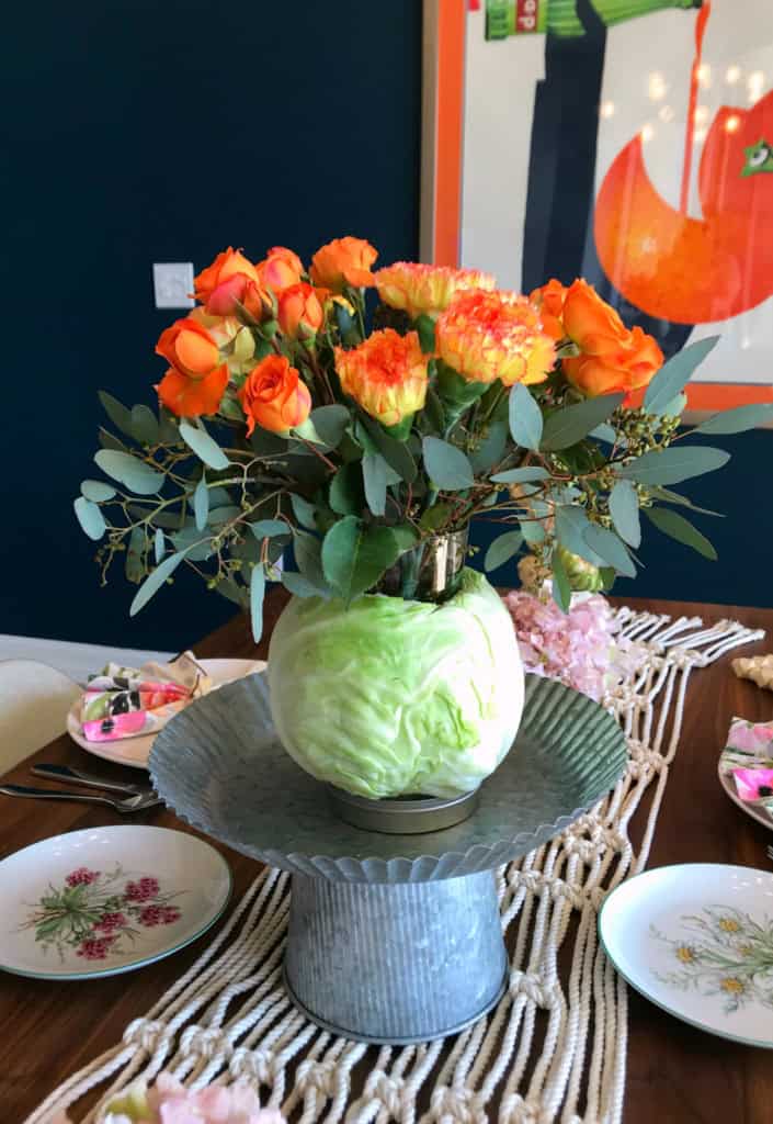 spring tablescape