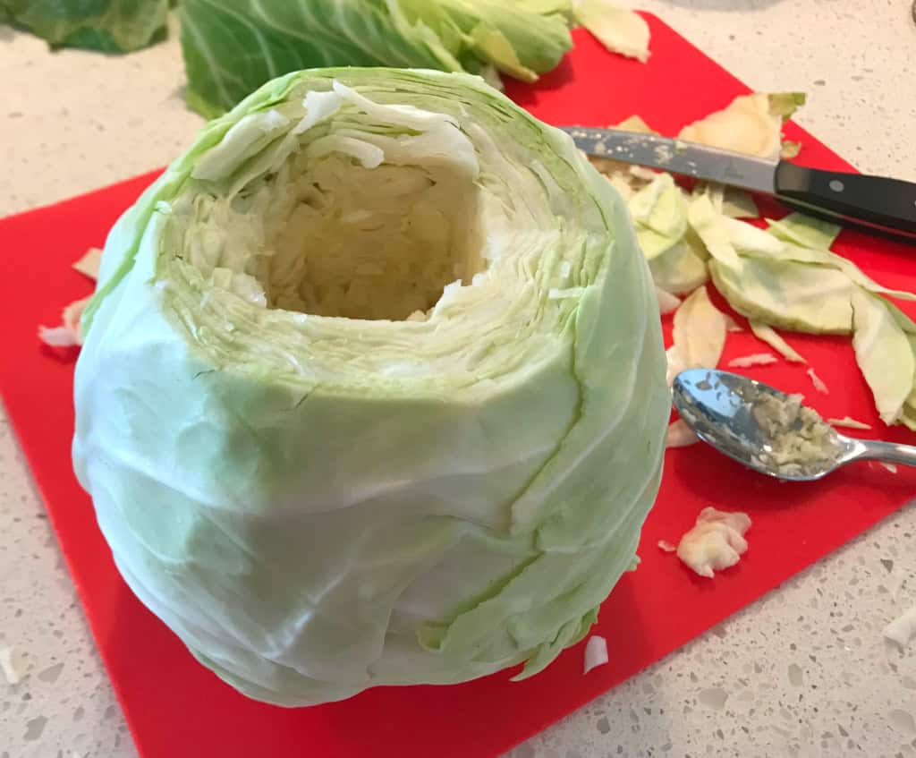 cabbage vase