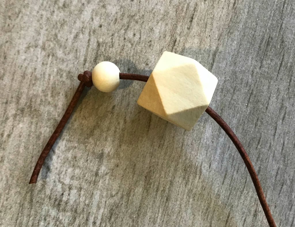 wooden bead napkin rings