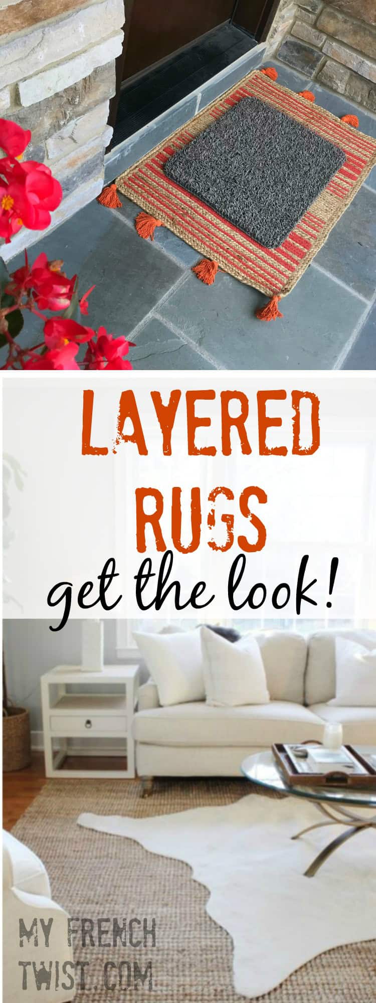 layered rugs