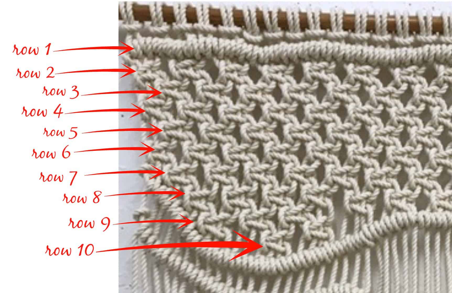 macrame wall hanging