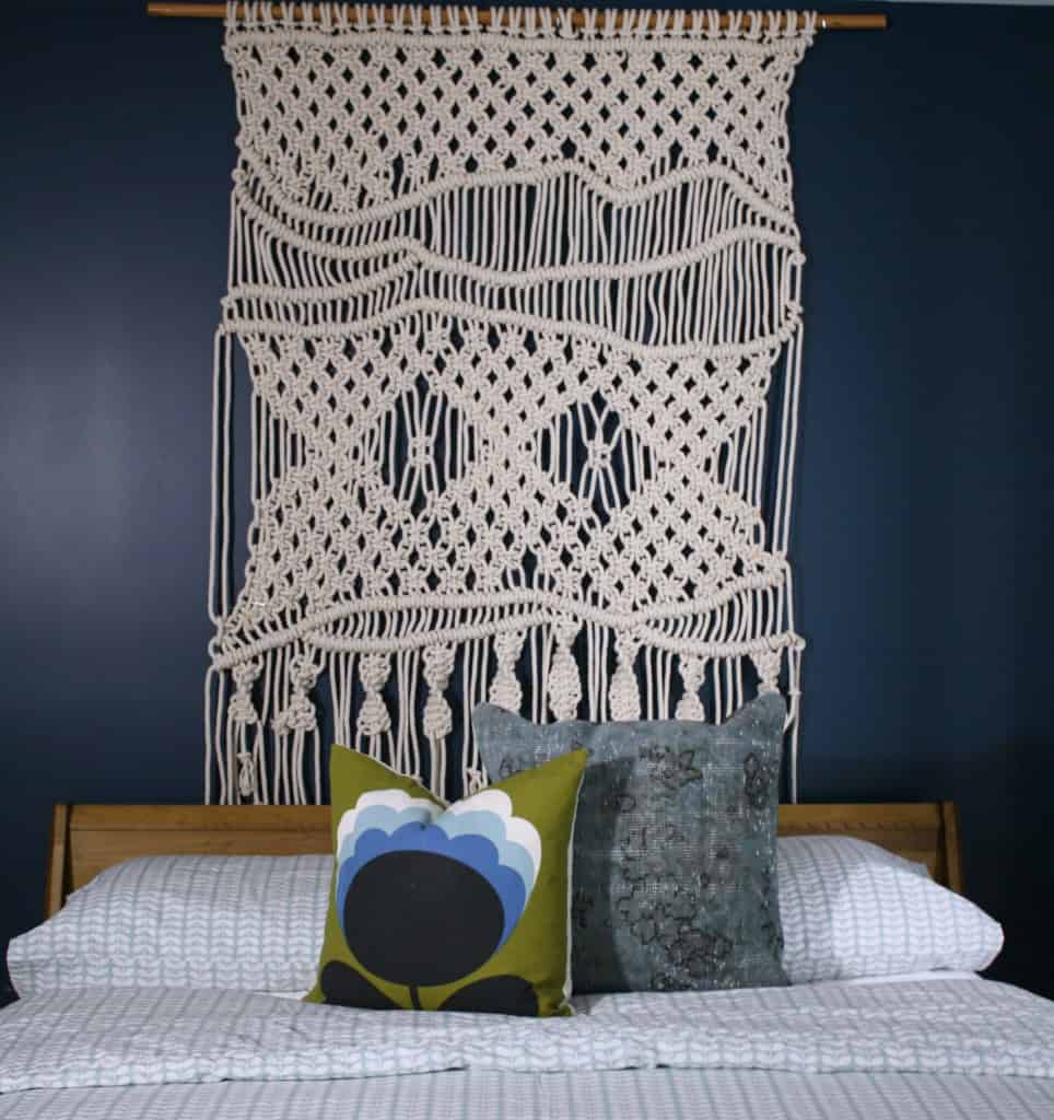 macrame wall hanging