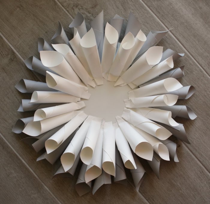 paper wreath
