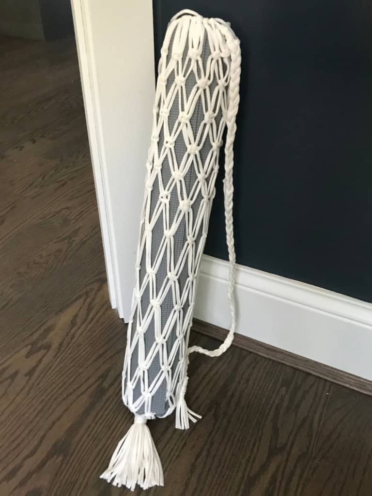 macrame yoga sling