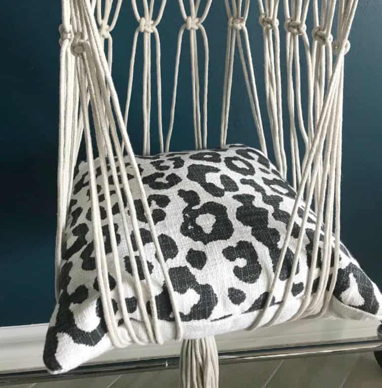 macrame cat hammock My French Twist