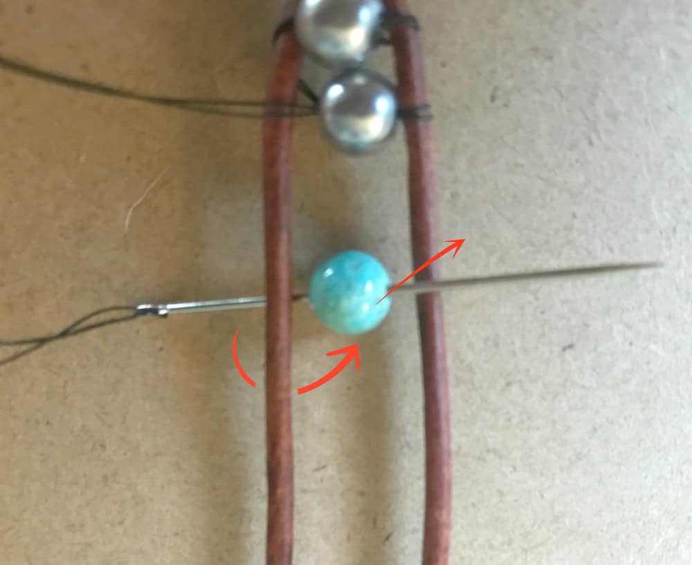 #wrapBracelet beads on bracelet