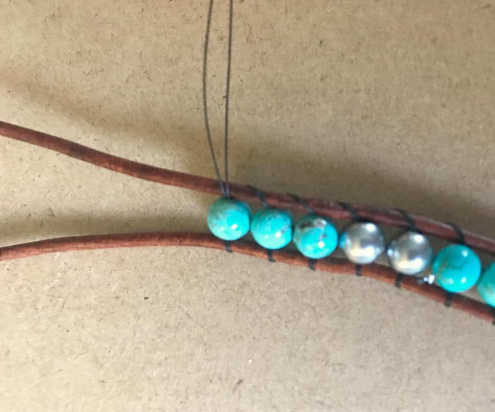 #wrapBracelet beads