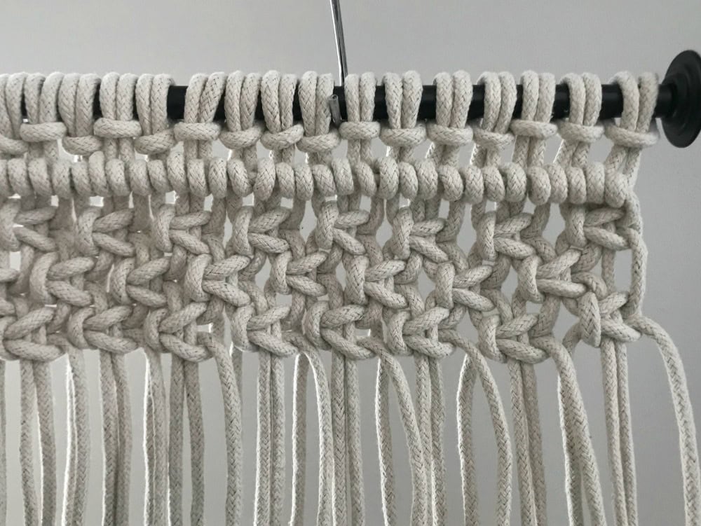 #macrameCurtain macrame wall hanging