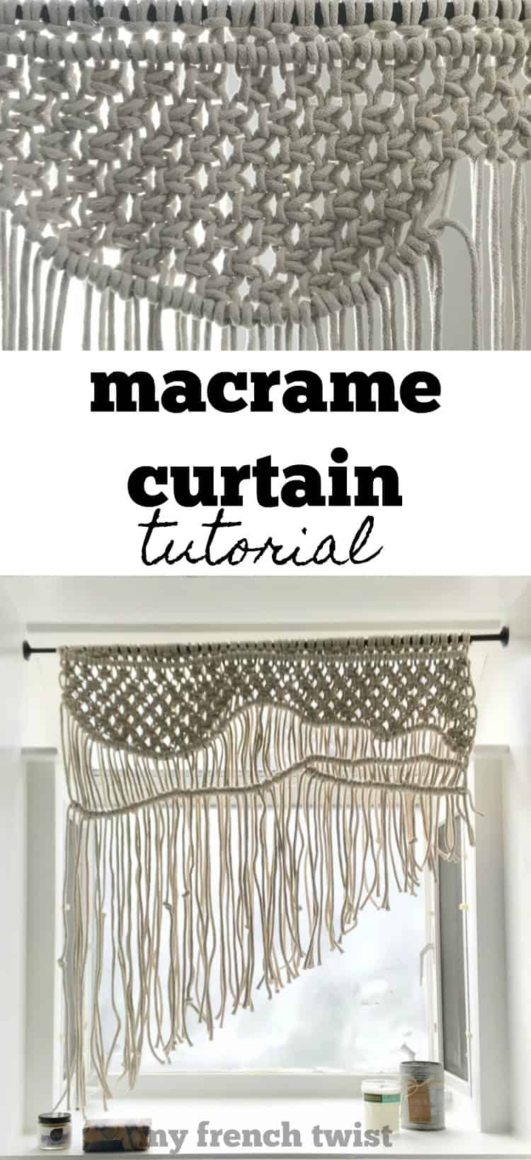 #macrameCurtain