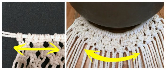 #macramemarketbag macrame bag