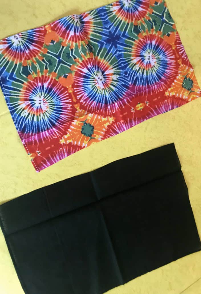 cotton fabric pieces