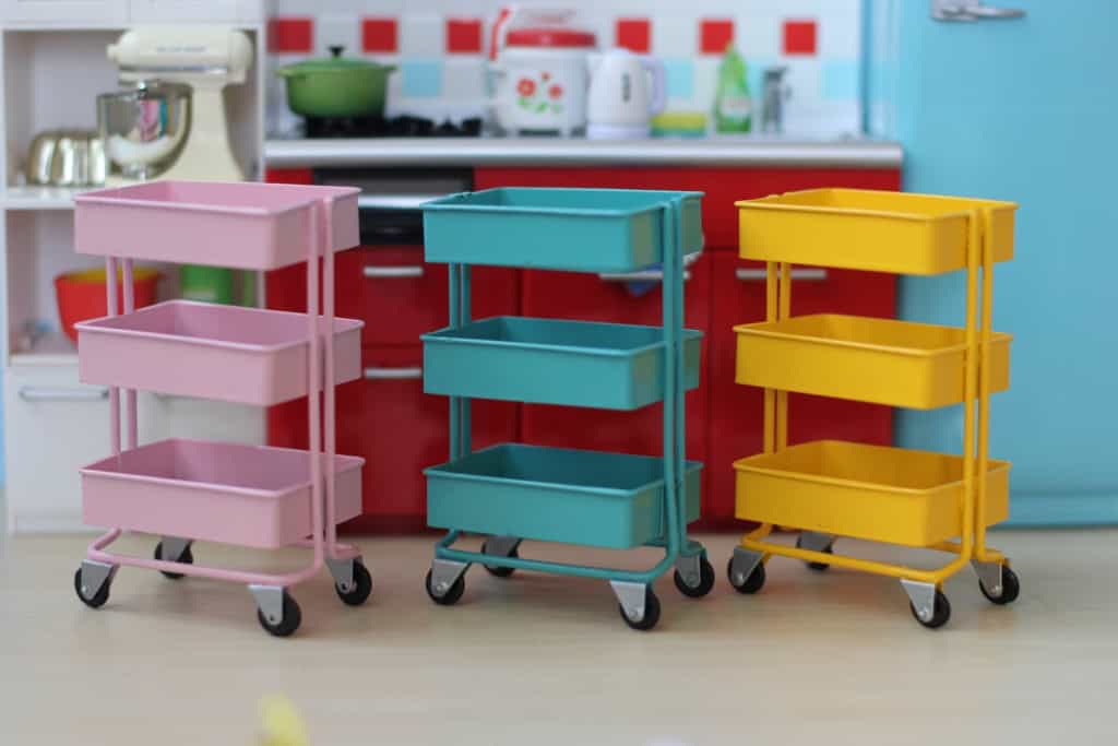 miniature ikea cart