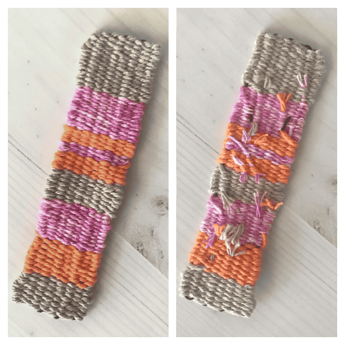 #wovenCuffBracelet