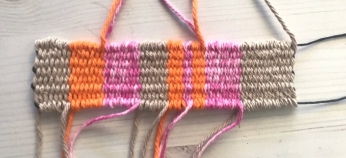 #wovenCuffBracelet