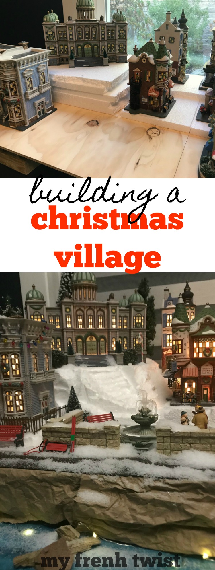 Multi-Level Christmas Village