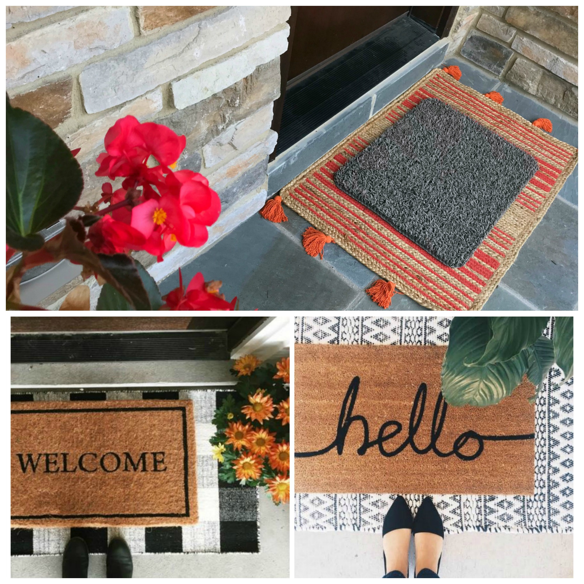 https://www.myfrenchtwist.com/layered-rugs-get-the-look/doormatcollage/