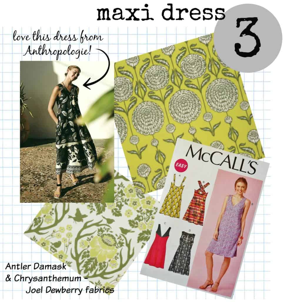 maxi dress pattern - myfrenchtwist.com