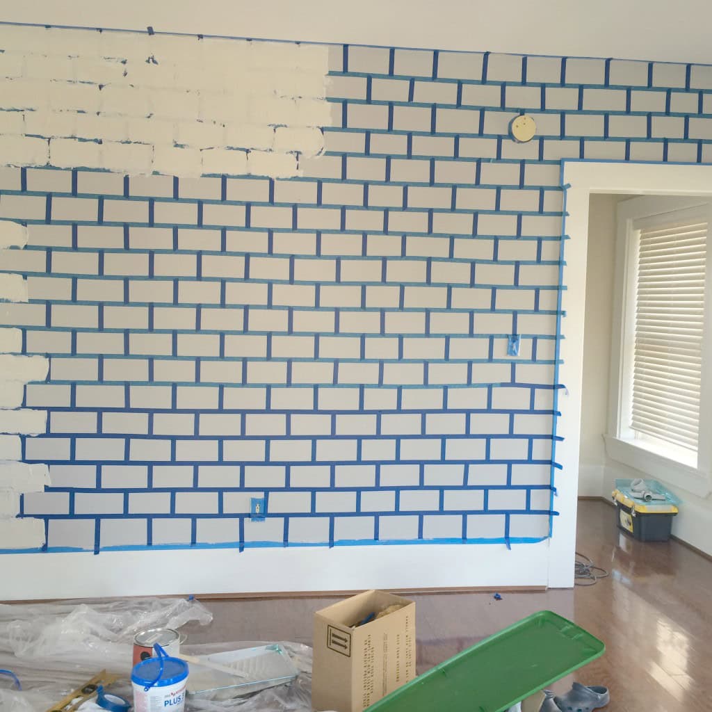 5 Tricks for Painting Textured Walls - The Handyman's Daughter