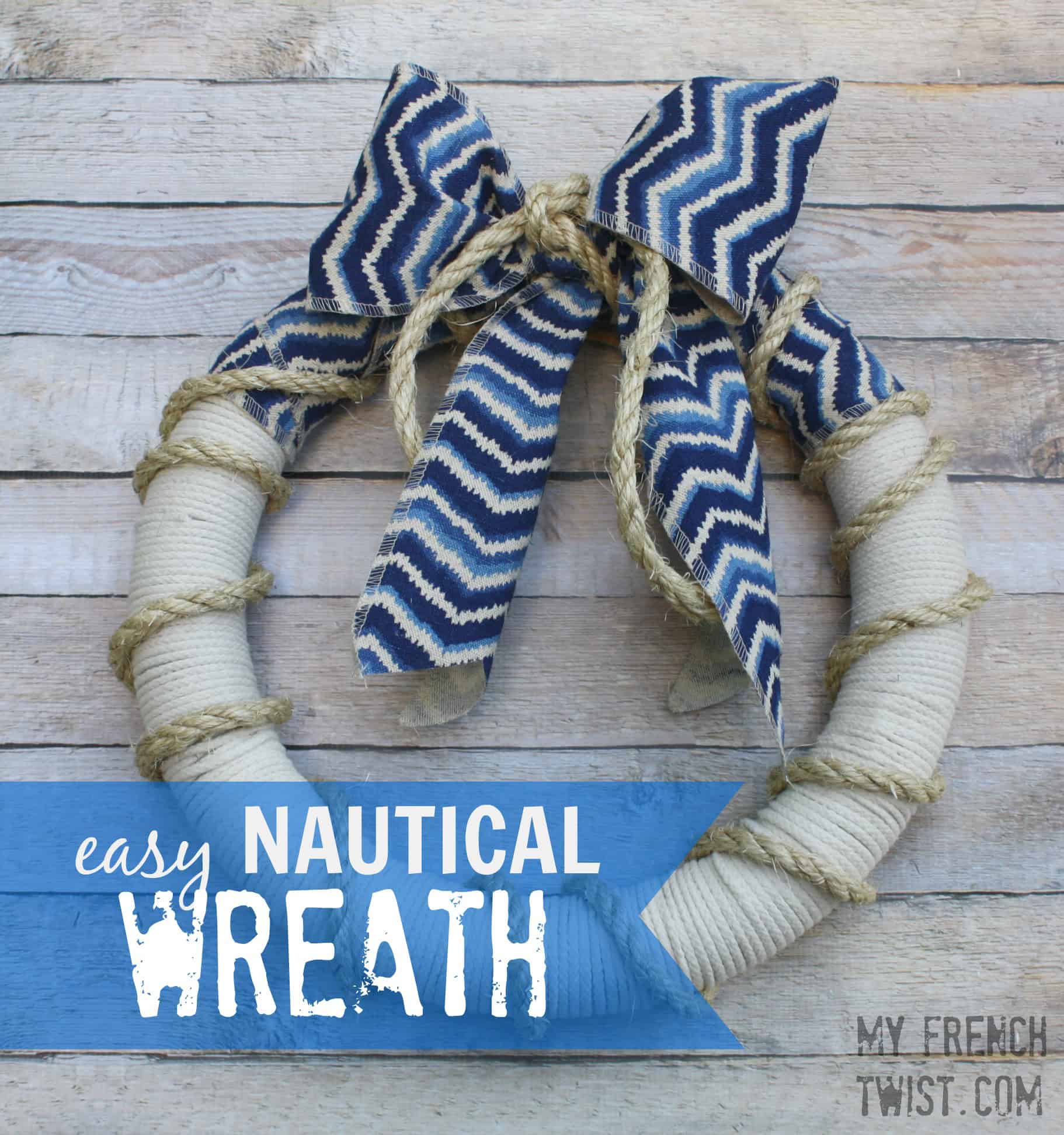 nautical wreath - myfrenchtwist.com