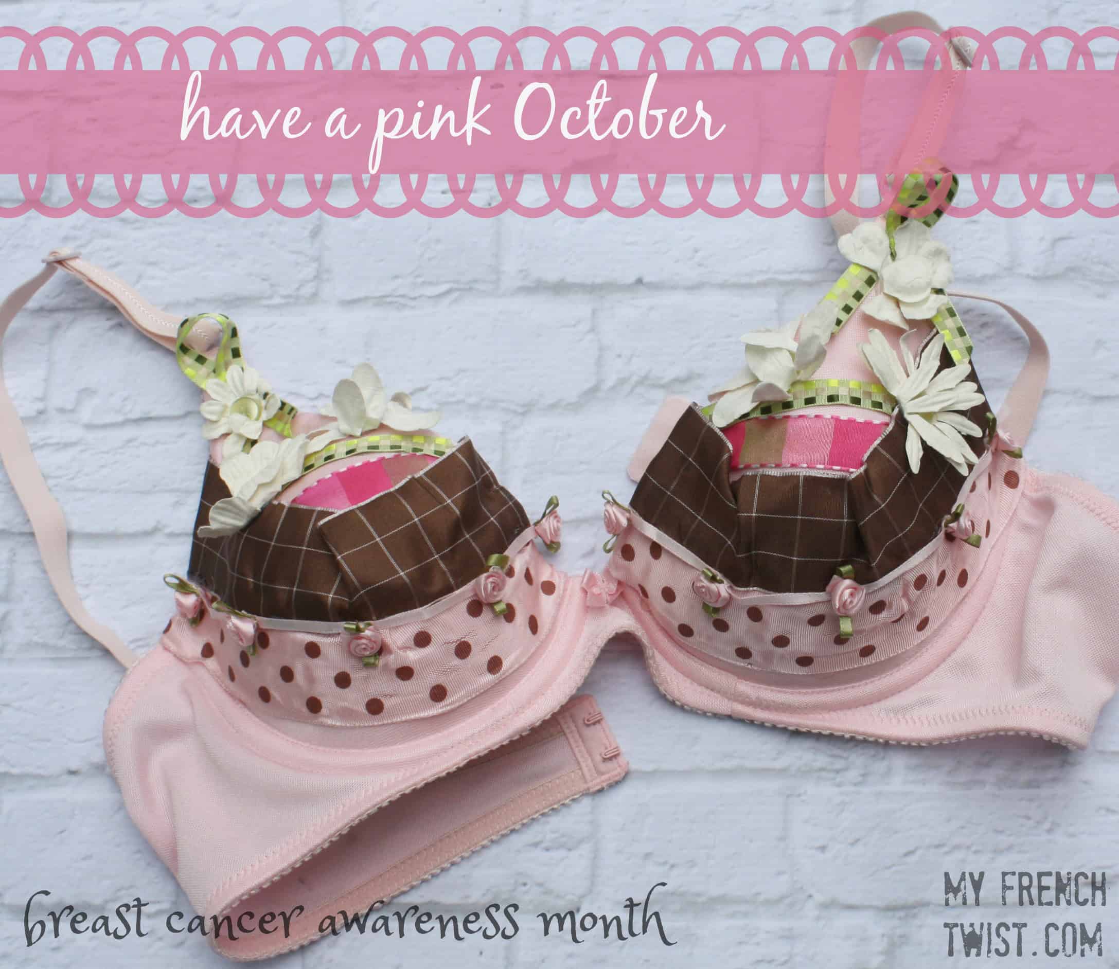 breast cancer wreath