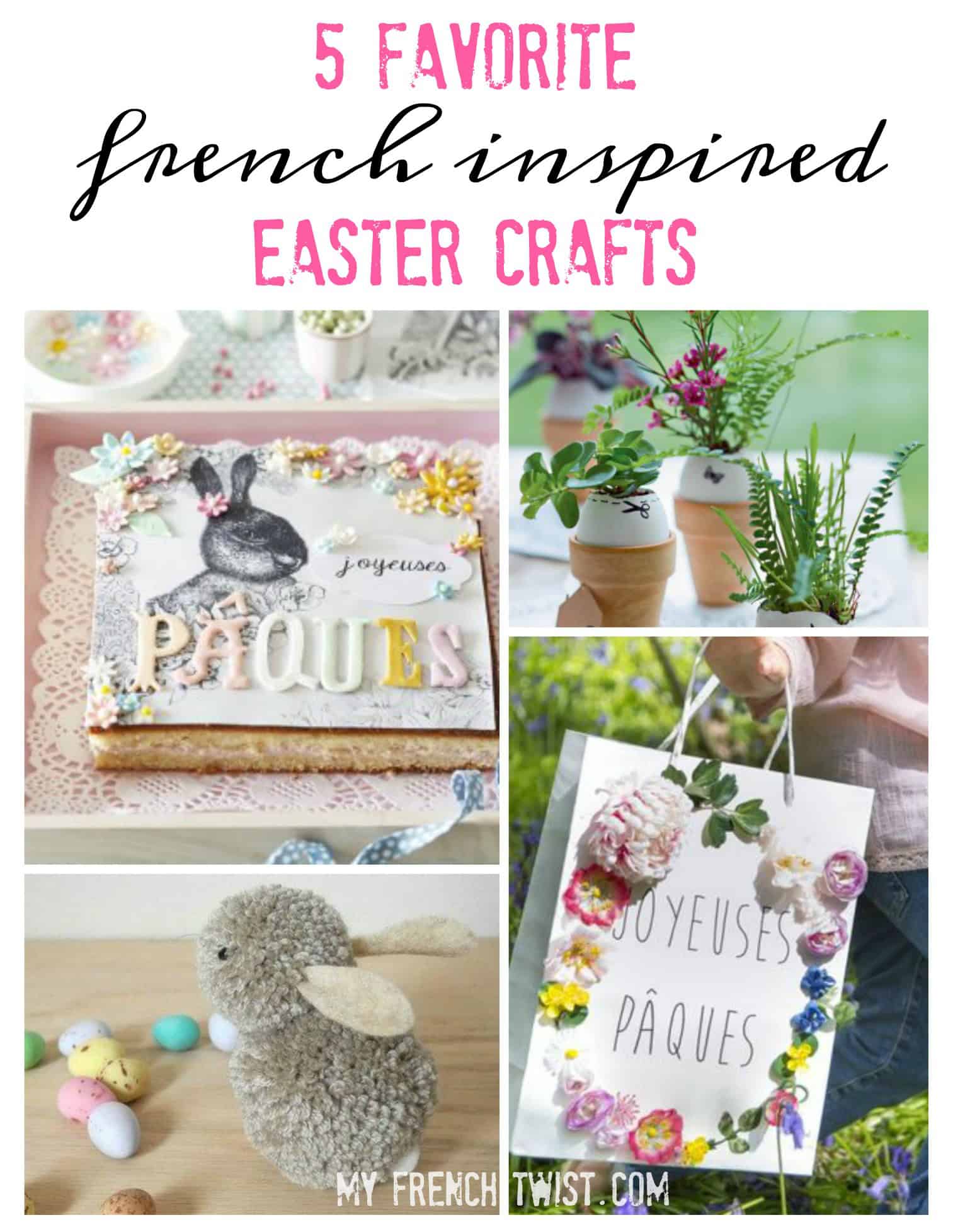 round ups french easter crafts - myfrenchtwist.com