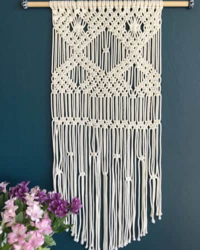 macrame wall hanging