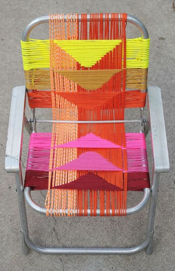 macrame lawn chair - myfrenhtwist.com