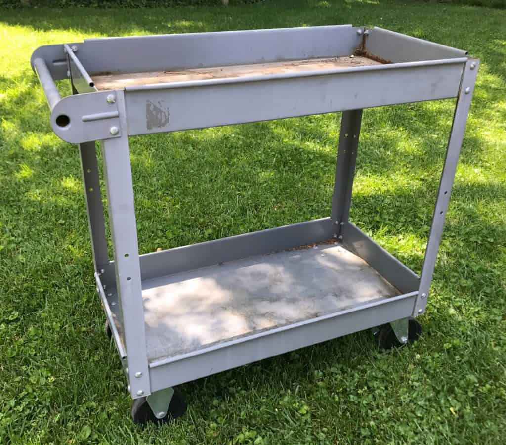 upcycled bar cart - myfrenchtwist.com